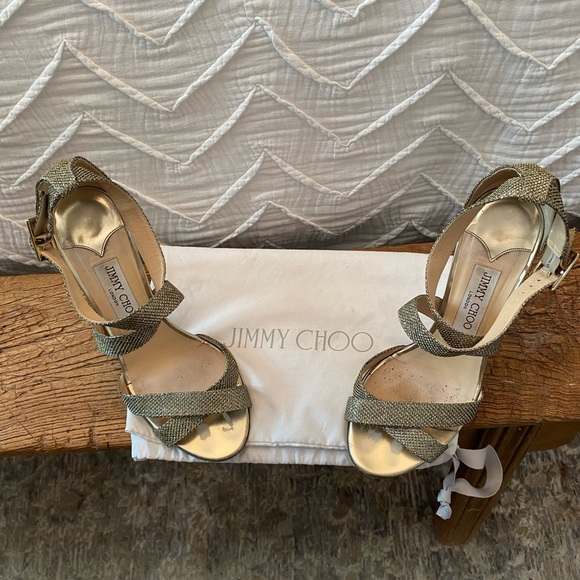 Jimmy Choo Strapped heels - size 38 1/2 - Picture 1 of 7